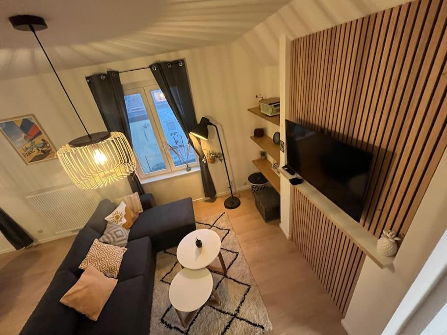 Duplex Avec Parking A 100M De La Mer 德帕内 外观 照片