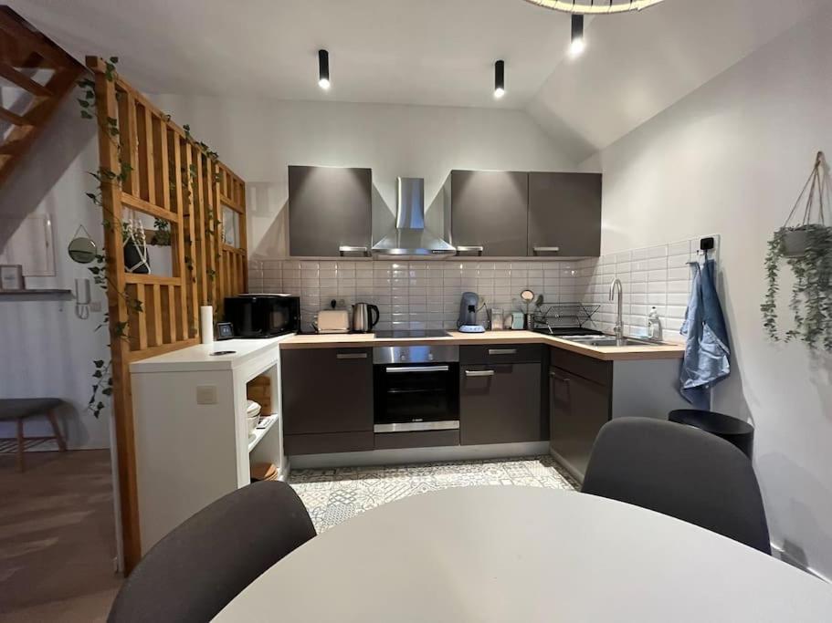Duplex Avec Parking A 100M De La Mer 德帕内 外观 照片